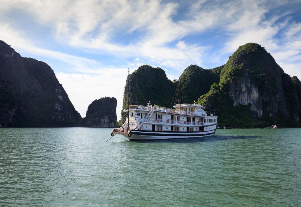 Rosa Boutique Cruise Hotel Ha Long Exterior foto